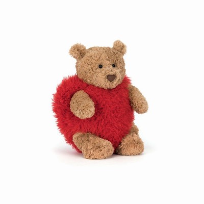 Jellycat Bartholomew 'Heartthrob' Bear Australia | 476319QHA